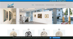 Desktop Screenshot of galerie-seywald.at